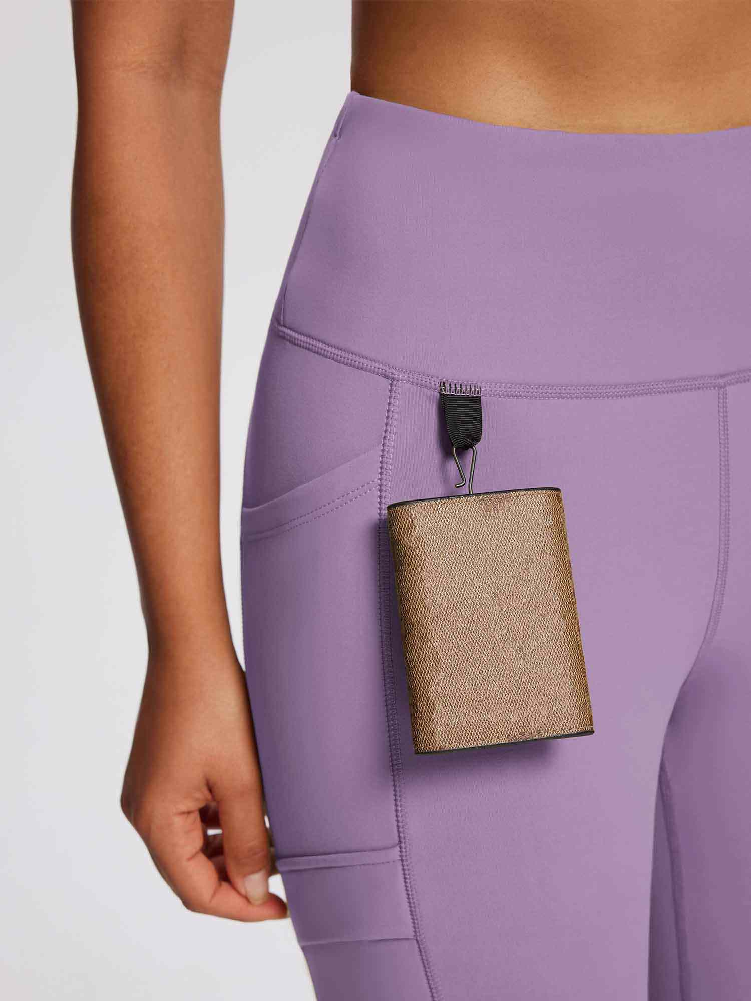 Laureate High-Rise Zipper Pockets Thermal Leggings
