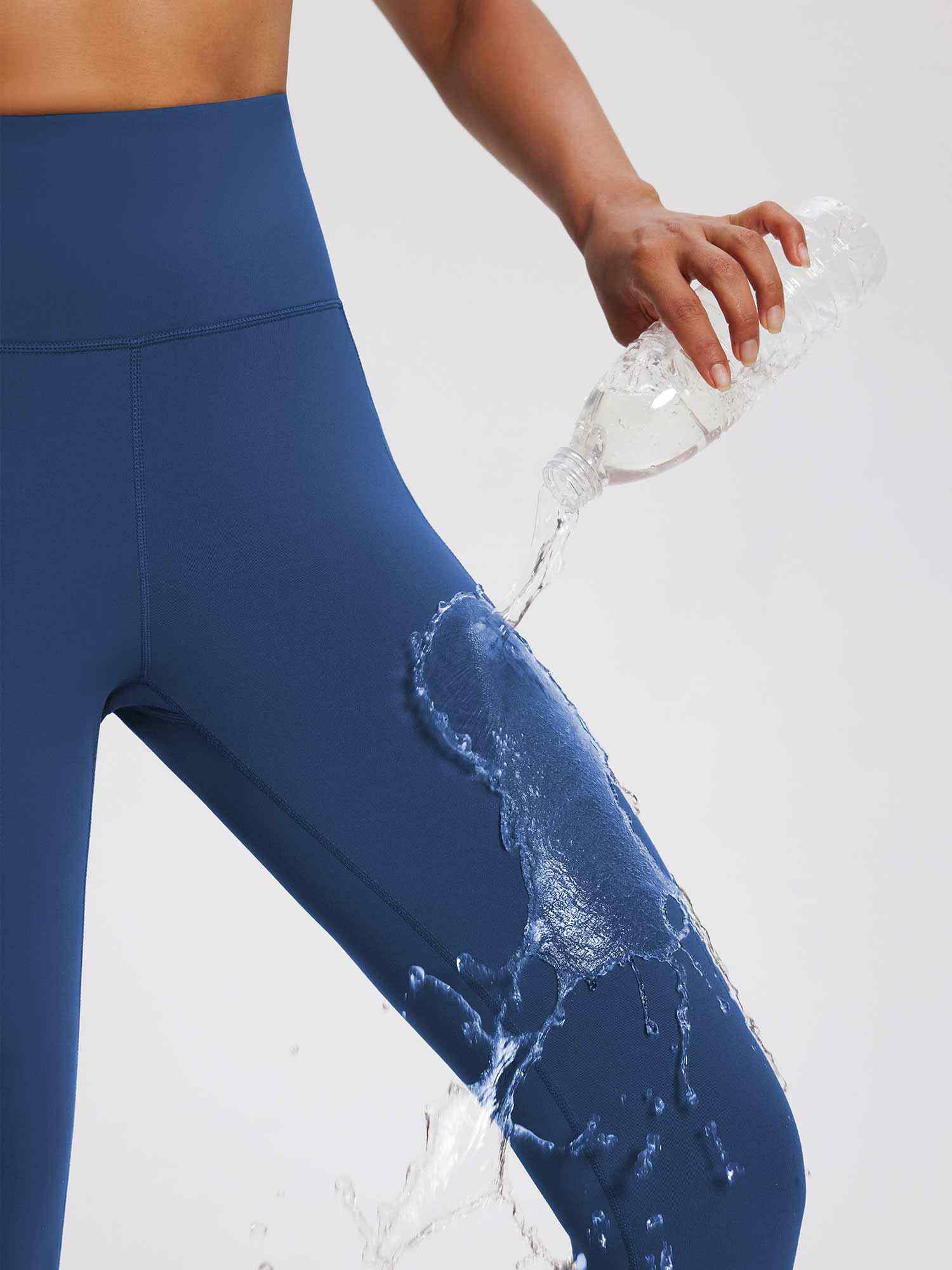 Laureate High-Rise Zipper Pockets Thermal Leggings