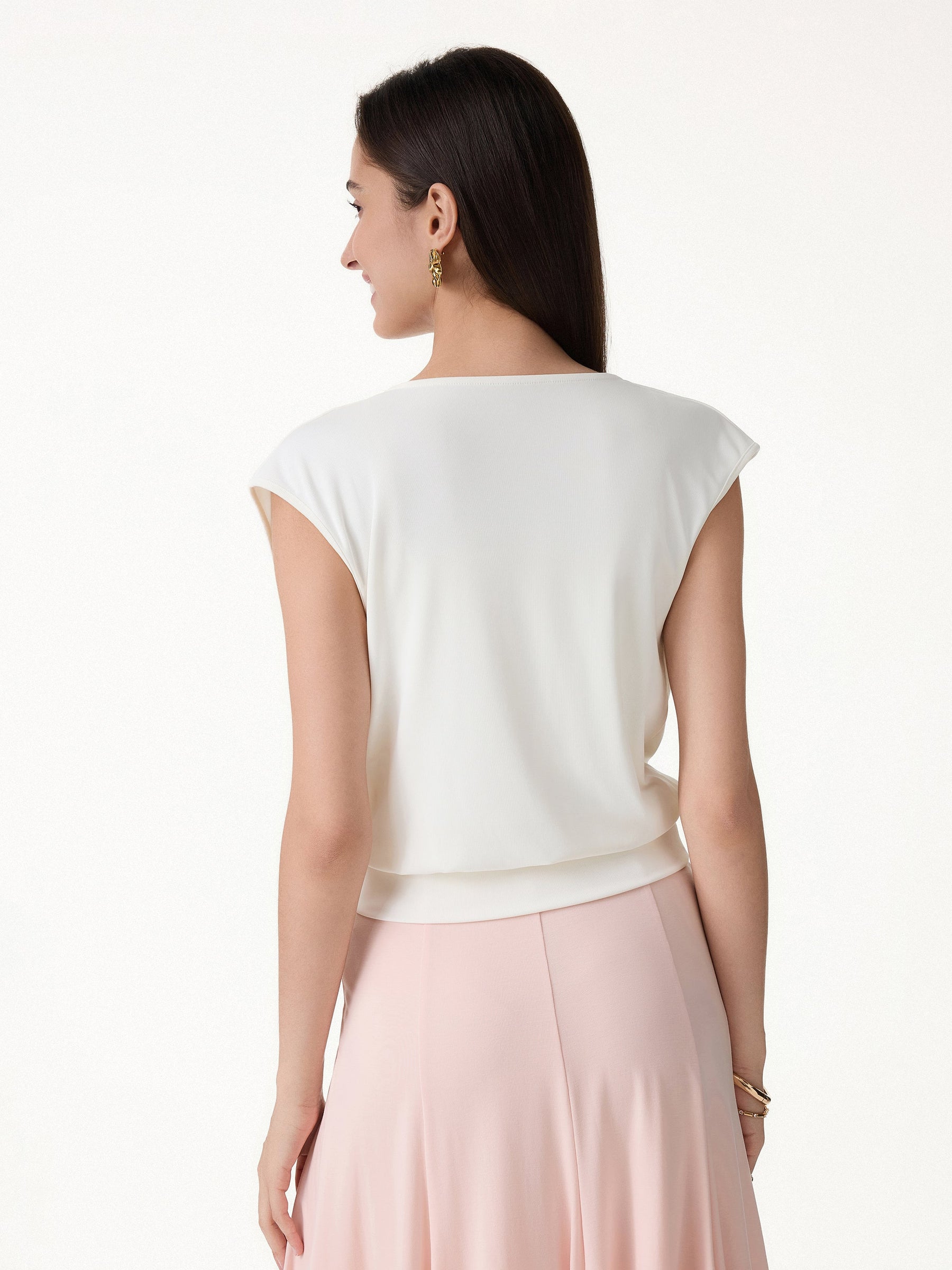 Sandwashed Modal 2-in-1 Wrap Bra Tank
