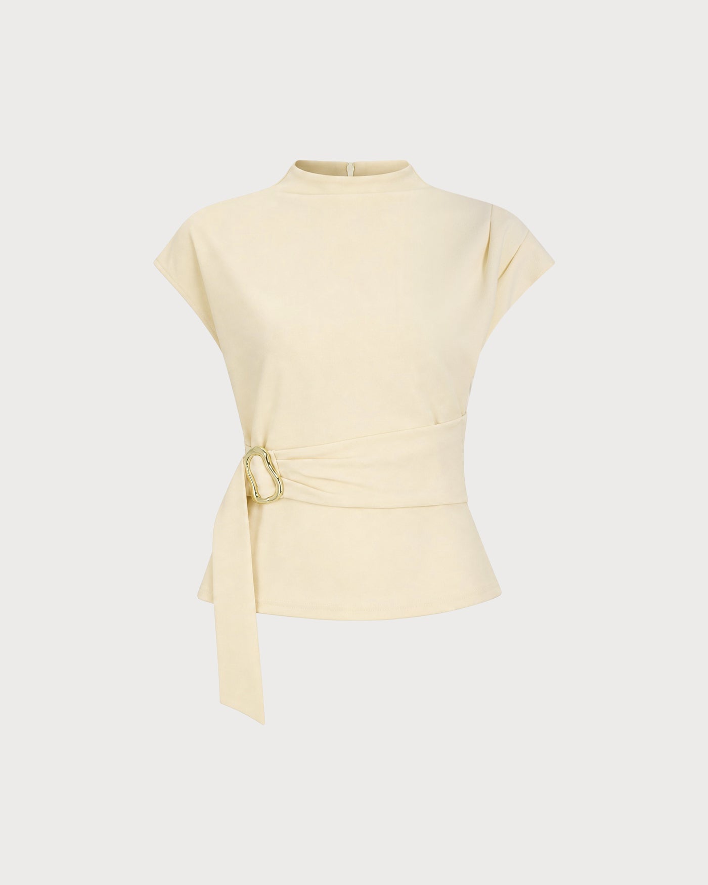 Apricot Turtle Drop Shoulder Tie Tee