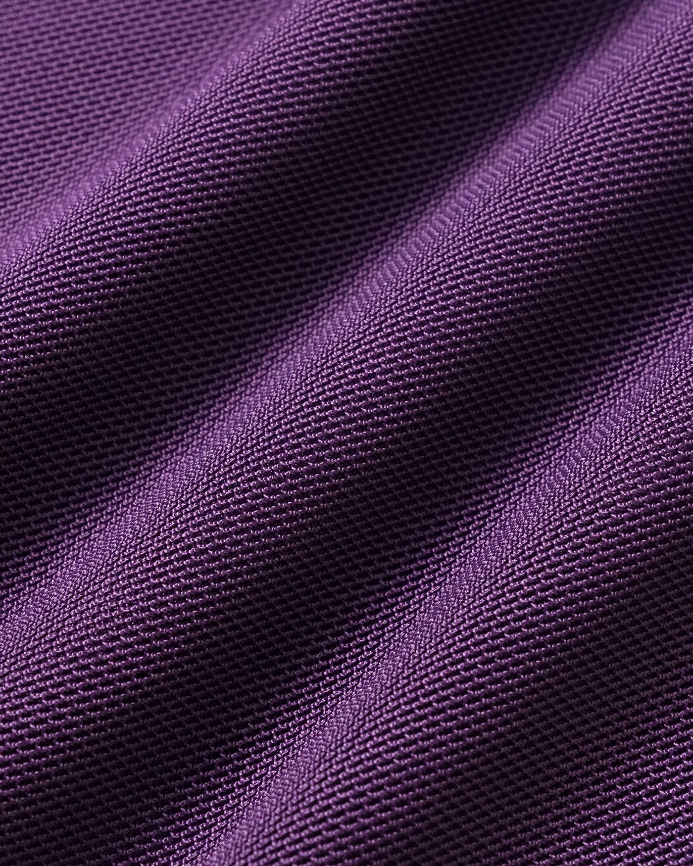 Purple Elastic Waist Straight Skirt