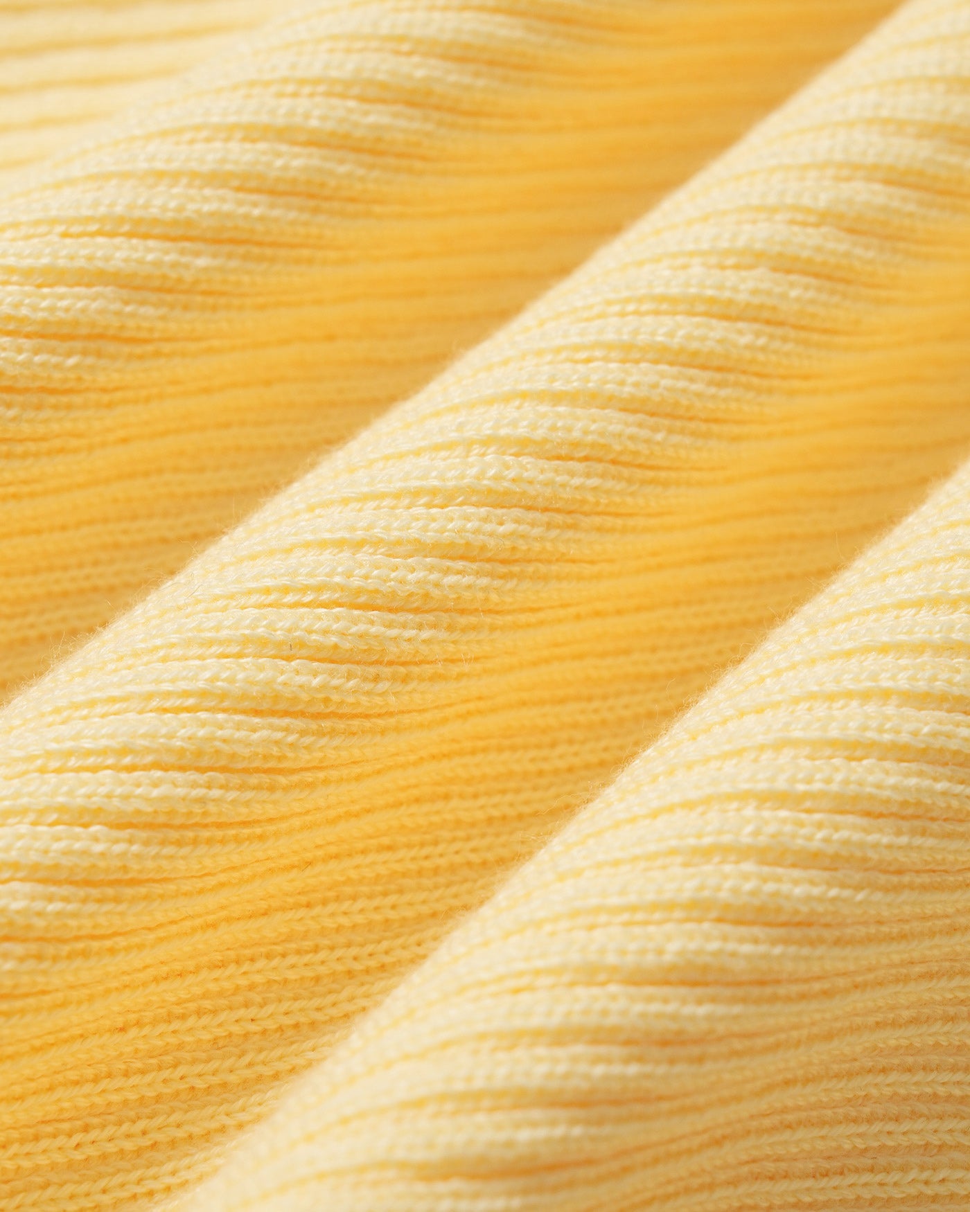 Yellow Single Breasted Contrasting Cardigan
