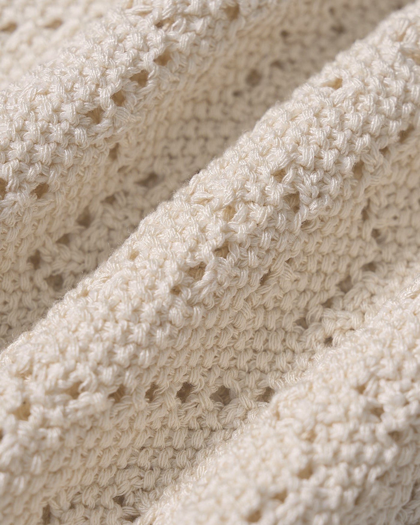 Beige V Neck Textured Button Knit Cardigan