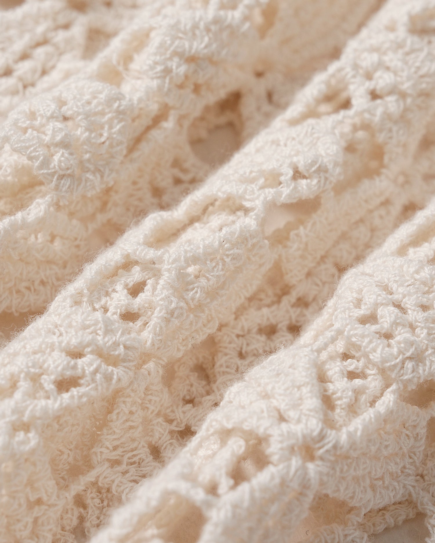 Apricot Cut Out Button Knit Cardigan