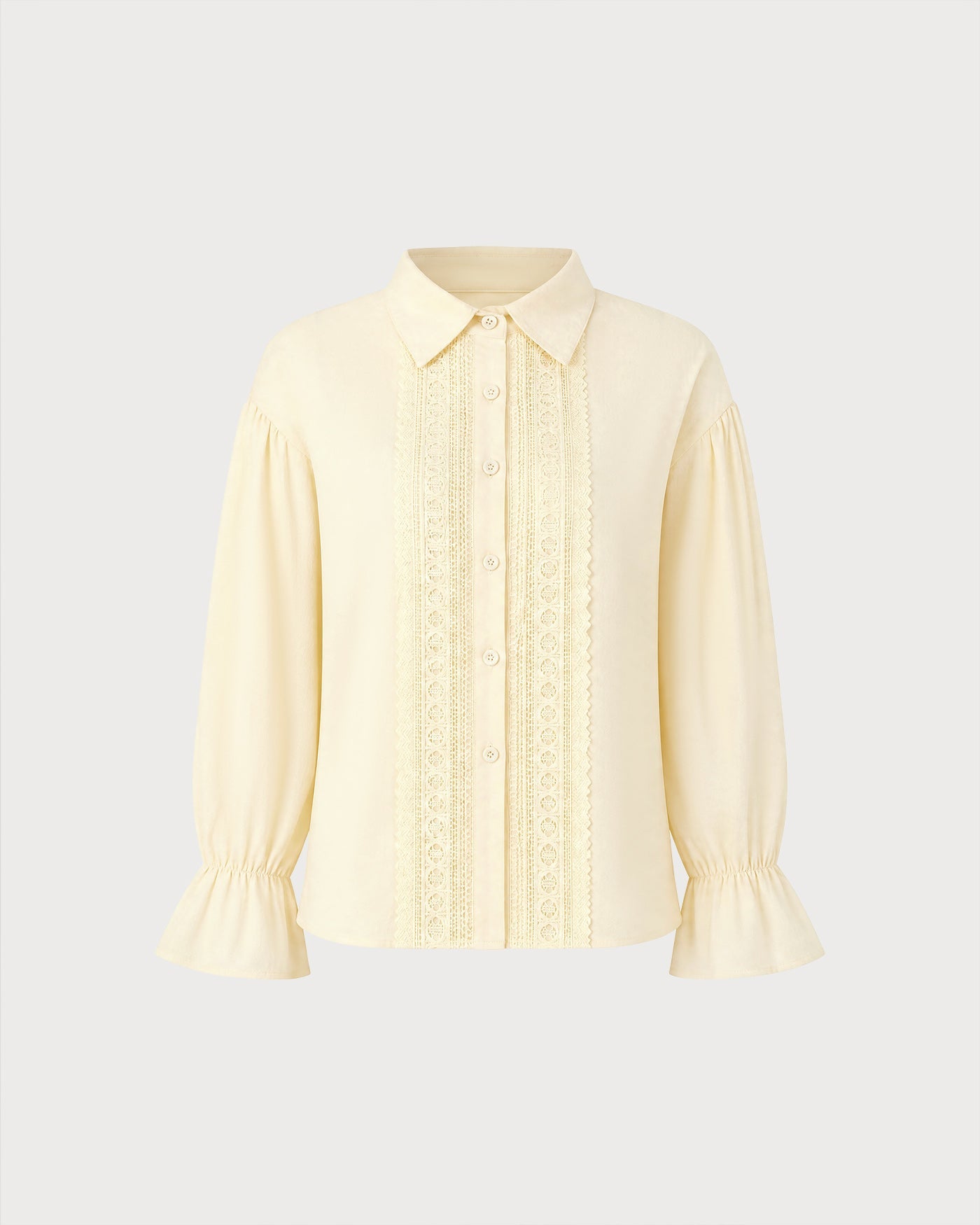 Apricot Long Sleeve Button Shirt