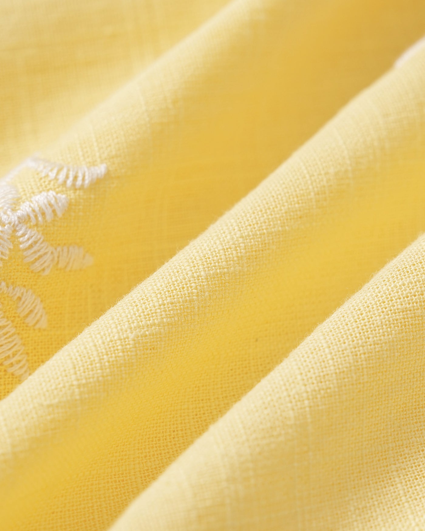 Yellow V Neck Puffed Sleeve Floral Tee