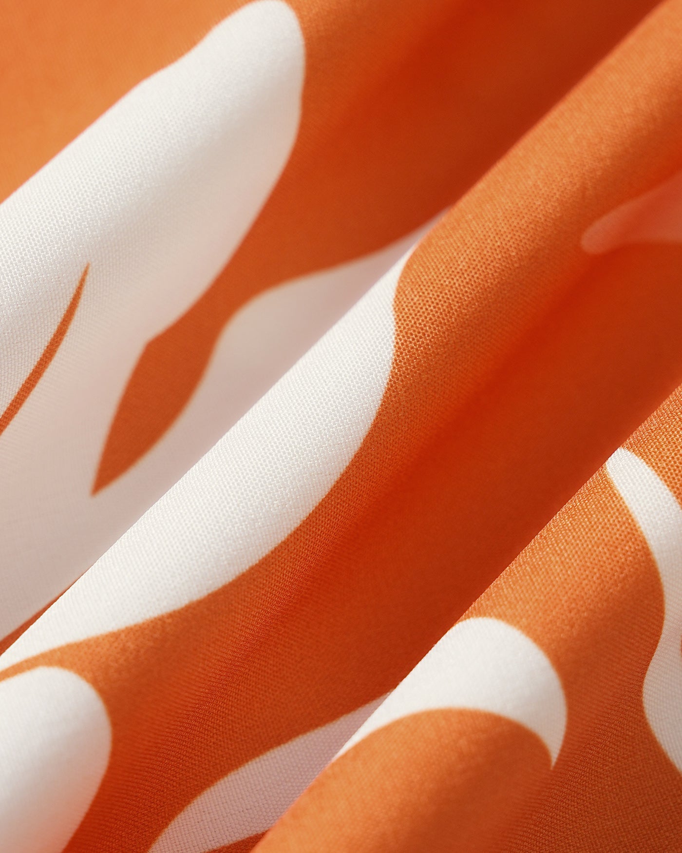 Orange Floral Slip A-Line Maxi Dress