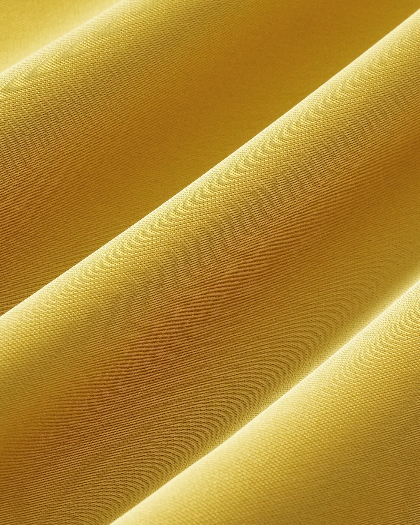 Yellow Lace Satin Midi Skirt