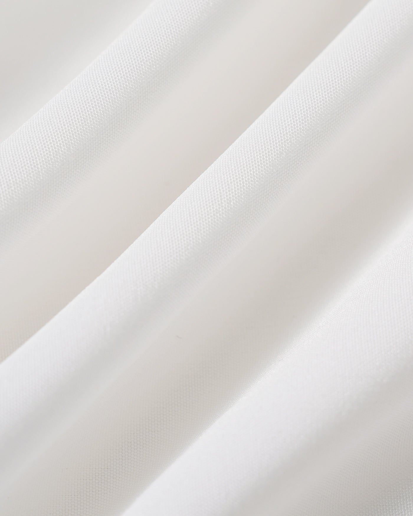 White Splicing Shirred Cami Top
