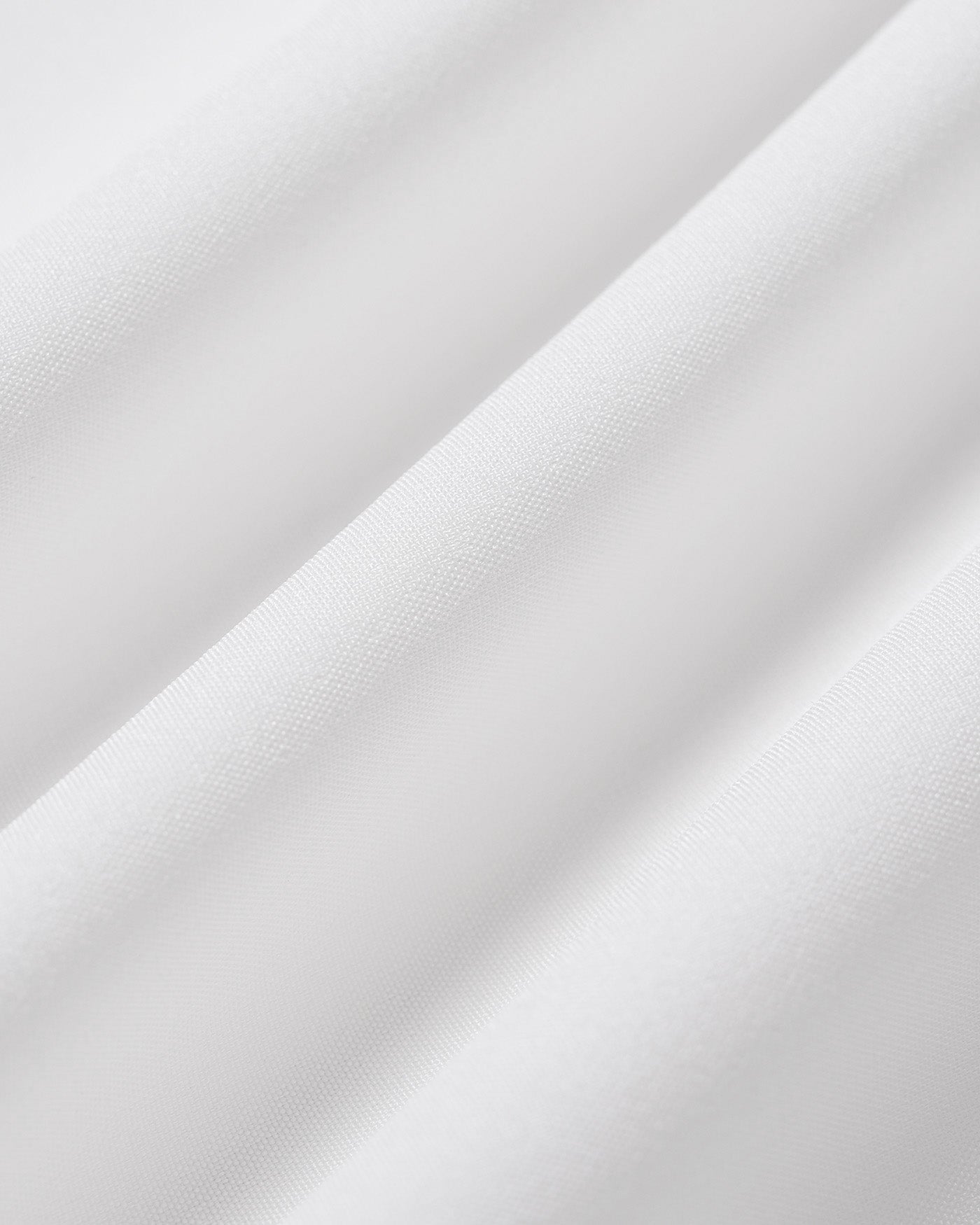 White Solid V Neck Button Tee