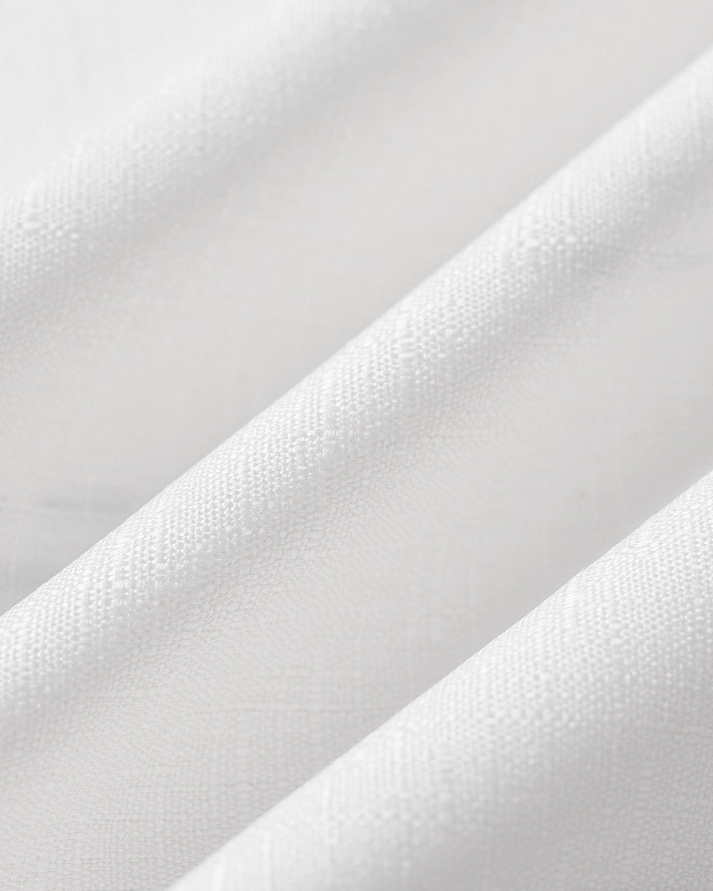 White Round Neck Geometric Button Tee
